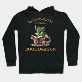 Book dragon bookish and book nerd lover Hoodie